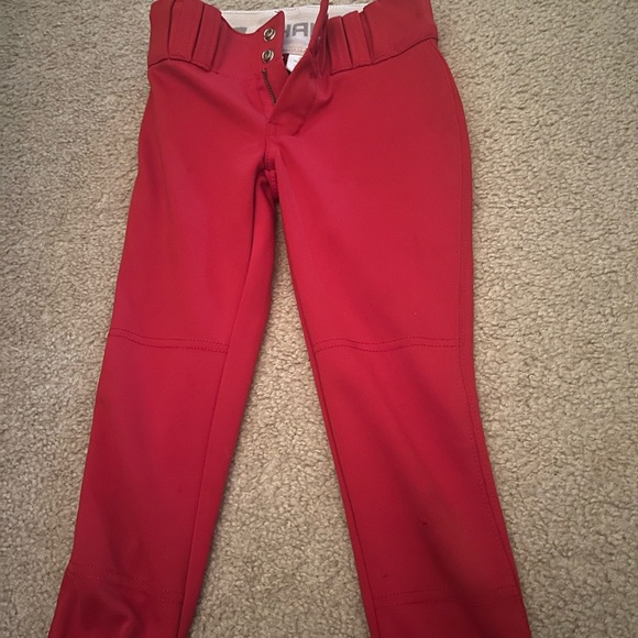 Youth Champro red softball pants - Picture 1 of 2